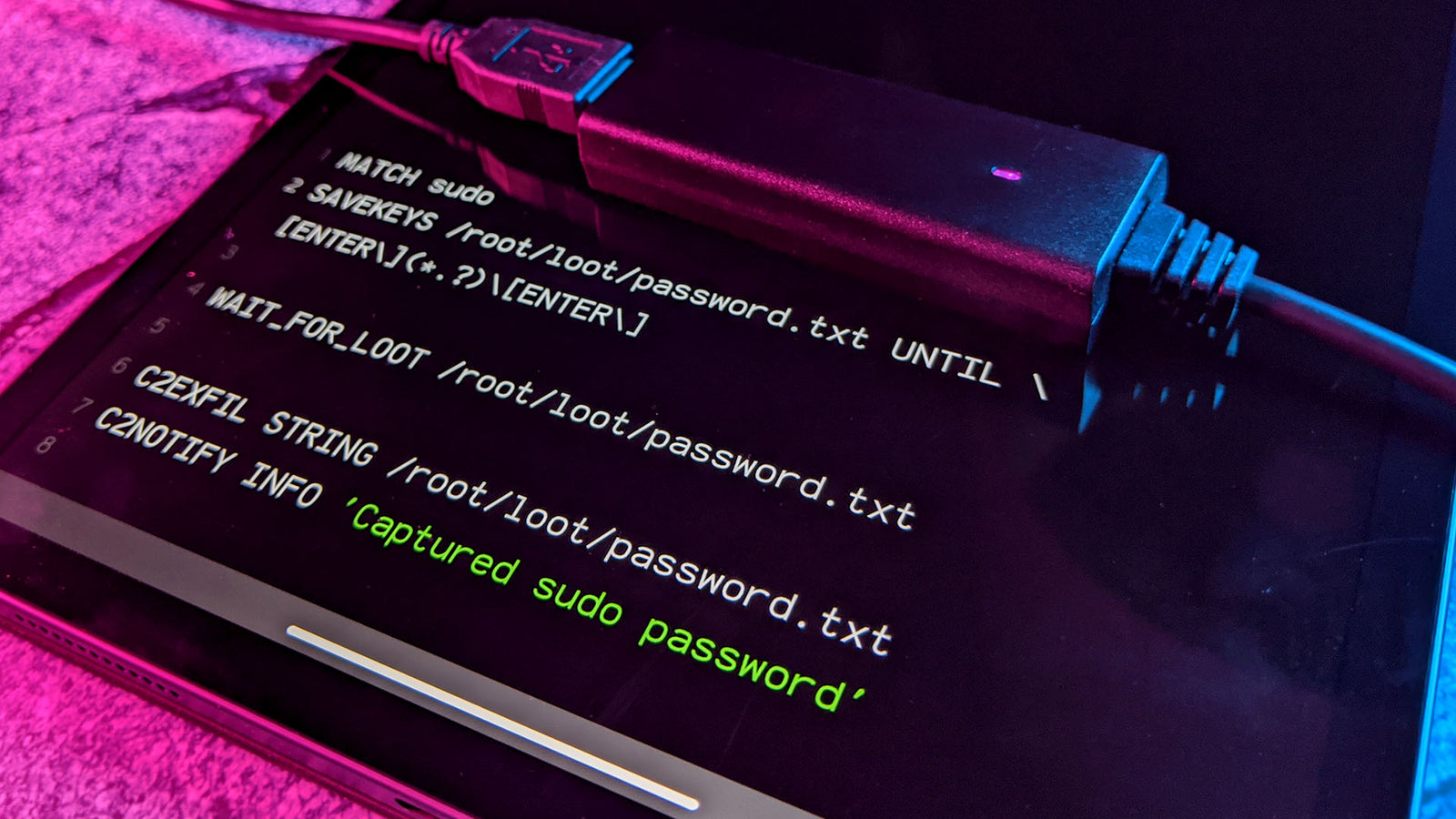 Password Sniffing with the Key Croc – easy, or super easy?