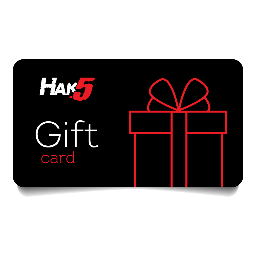 Hak5 gift card